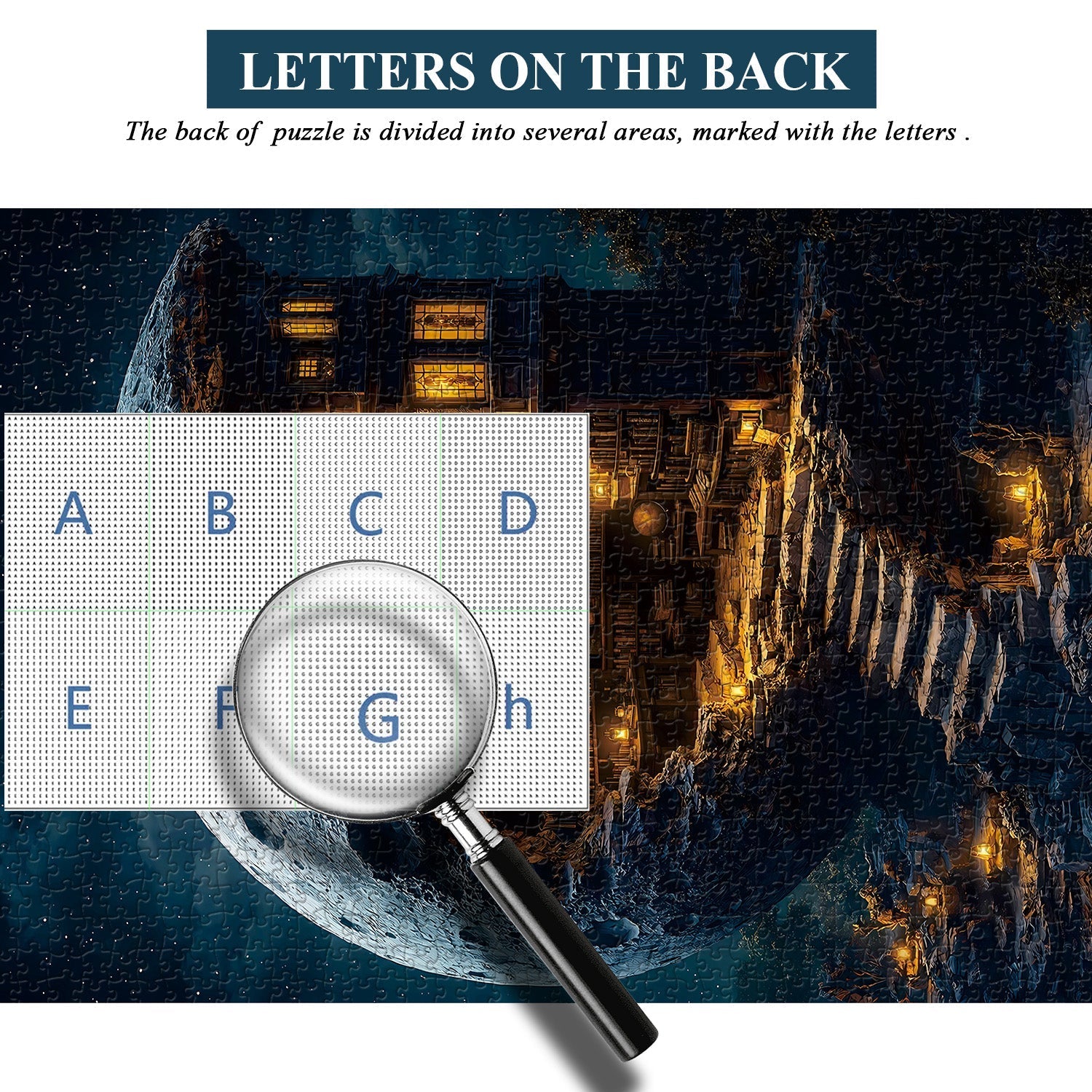 Moon Library Jigsaw Puzzle 1000 Pieces