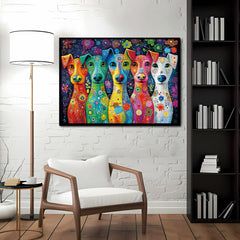 Cani colorati puzzle puzzle 1000 pezzi