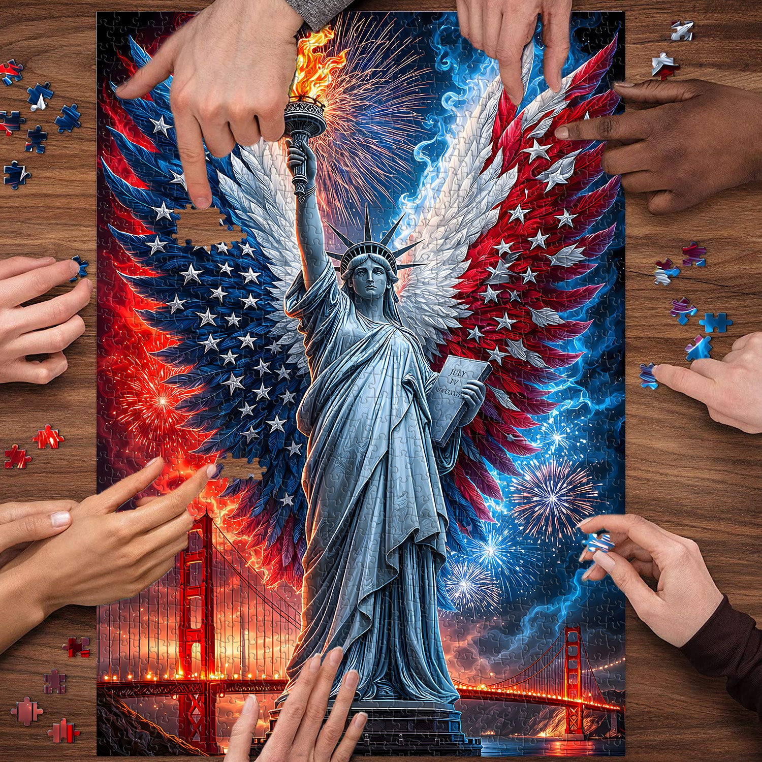 Guardian of Liberty Jigsaw Puzzle 1000 Pieces