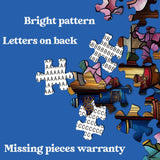 Pages and Flowers Jigsaw Puzzle 1000 Pieces