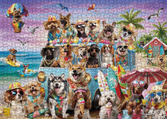 Puzzle cucciolo di vacanza puzzle 1000 pezzi