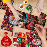 Christmas Memory Advent Calendar Jigsaw Puzzle 1000 Pieces