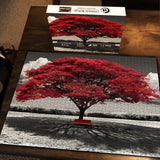 Crimson Refuge Jigsaw Puzzle 1000 Pieces