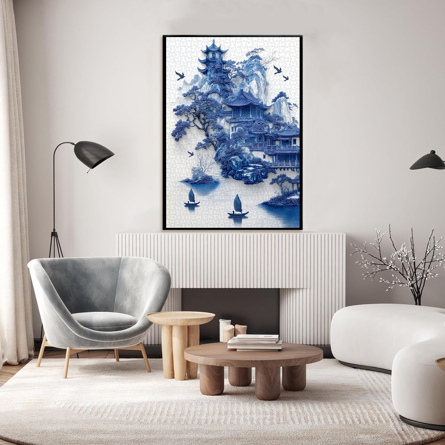 Blue Serenity Jigsaw Puzzle 1000 Pieces