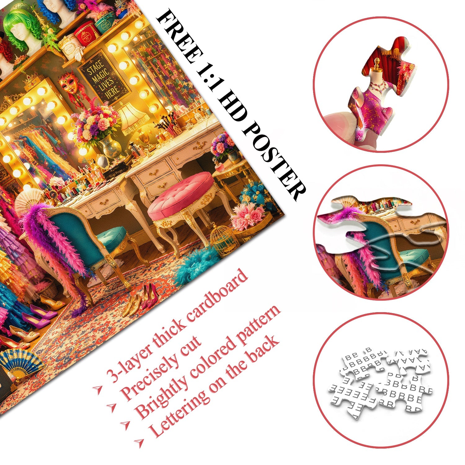 Theaterschätze igsaw Puzzle 1000 Teile