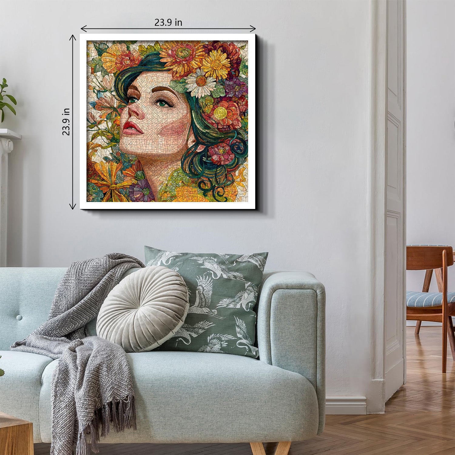 Mosaik Nymphe Puzzle 1000 Teile