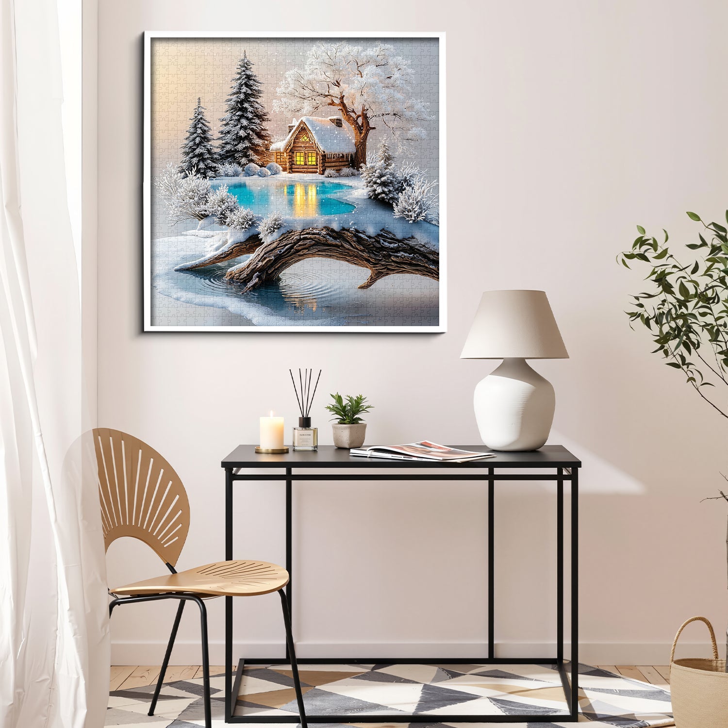 Winter's Secret Realm Jigsaw Puzzle 1000 Pieces