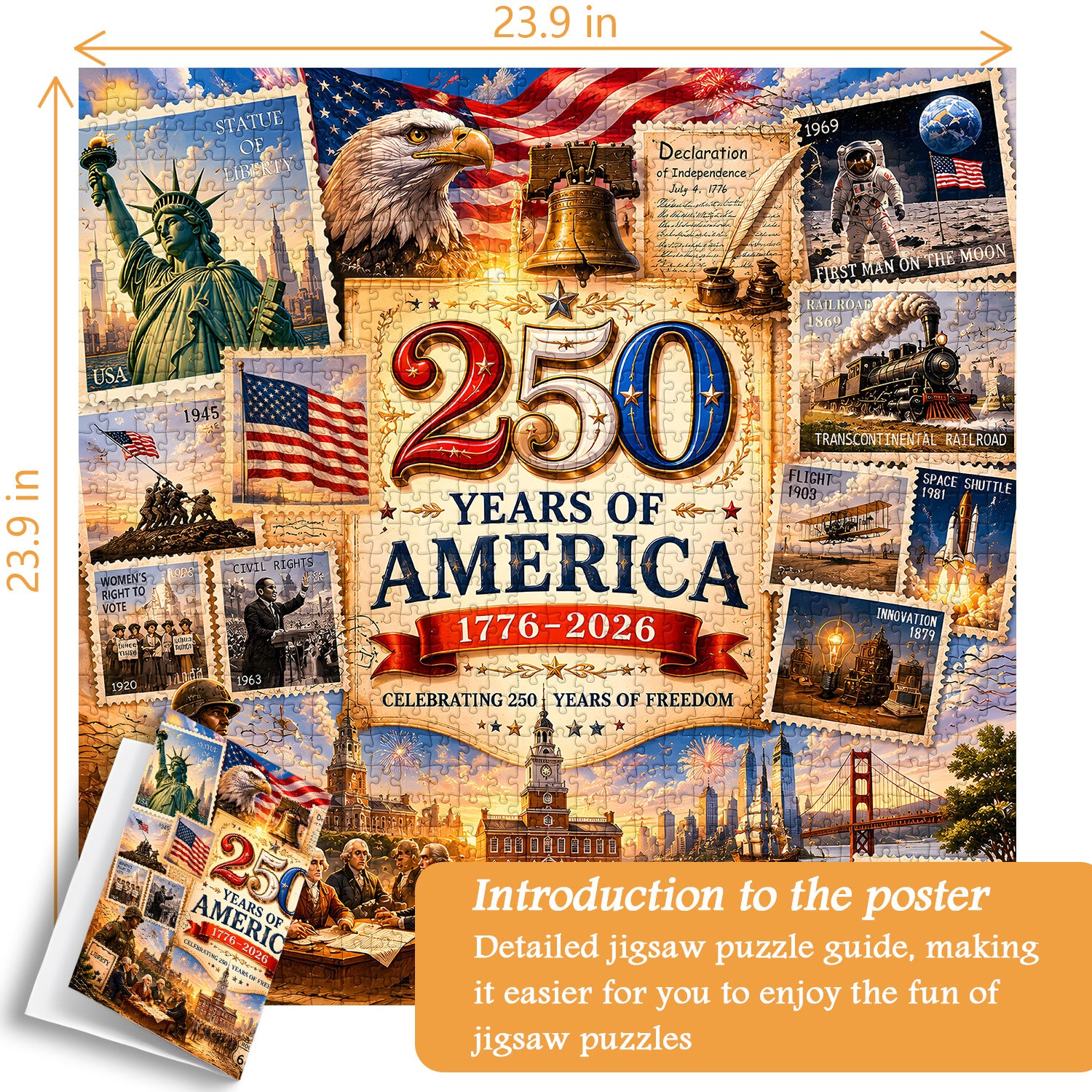 The American Journey Jigsaw Puzzle 1000 Pieces