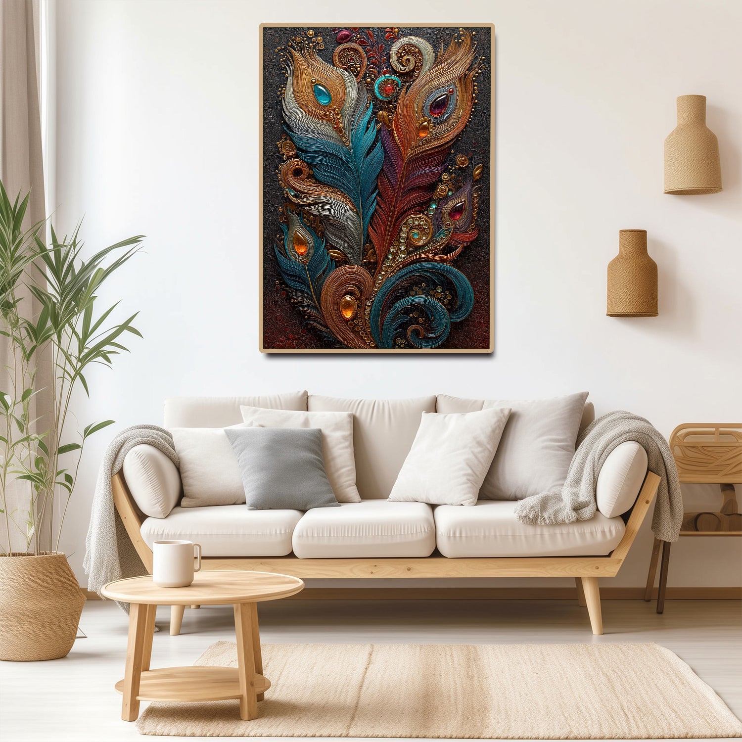 Puzzle mit gefiedertem Schatz, 1000 Teile