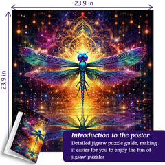 Heiliges Licht Libelle Puzzle 1000 Teile