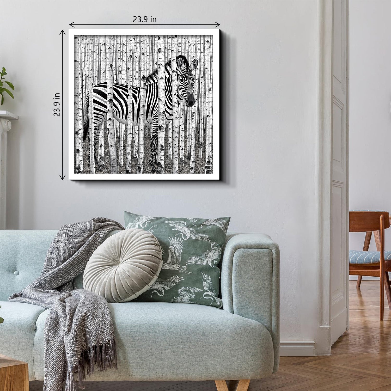 Zebra Forest Jigsaw Puzzle 1000 Pieces