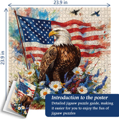 Eagle of Independence Jigsaw Puzzle 1000 Pieces
