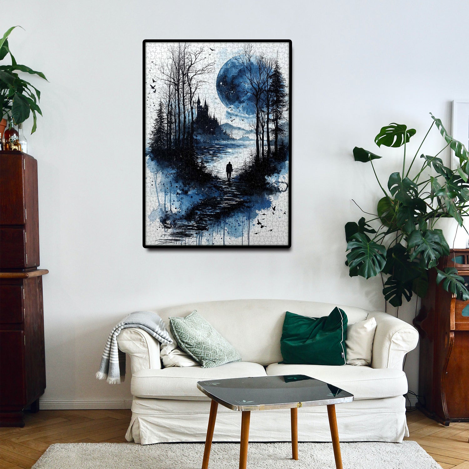 Lone Shadow Lake Jigsaw Puzzle 1000 Pieces