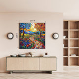 Glazed Flower Path Jigsaw Puzzle 1000 Pieces