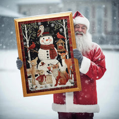 Joyful Snowy Jigsaw Puzzle 1000 Pieces