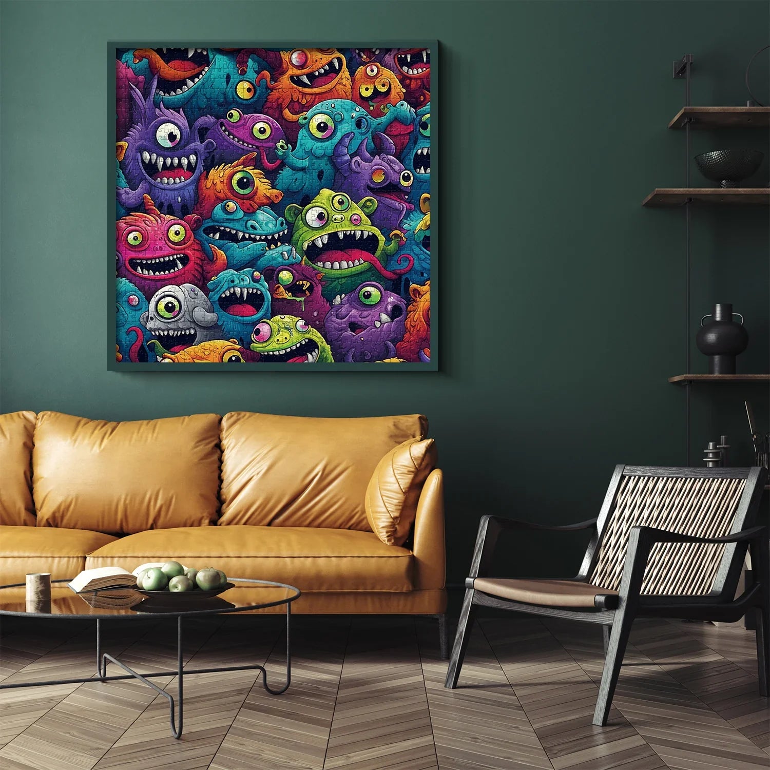Monster Jigsaw Puzzle 1000 Pieces