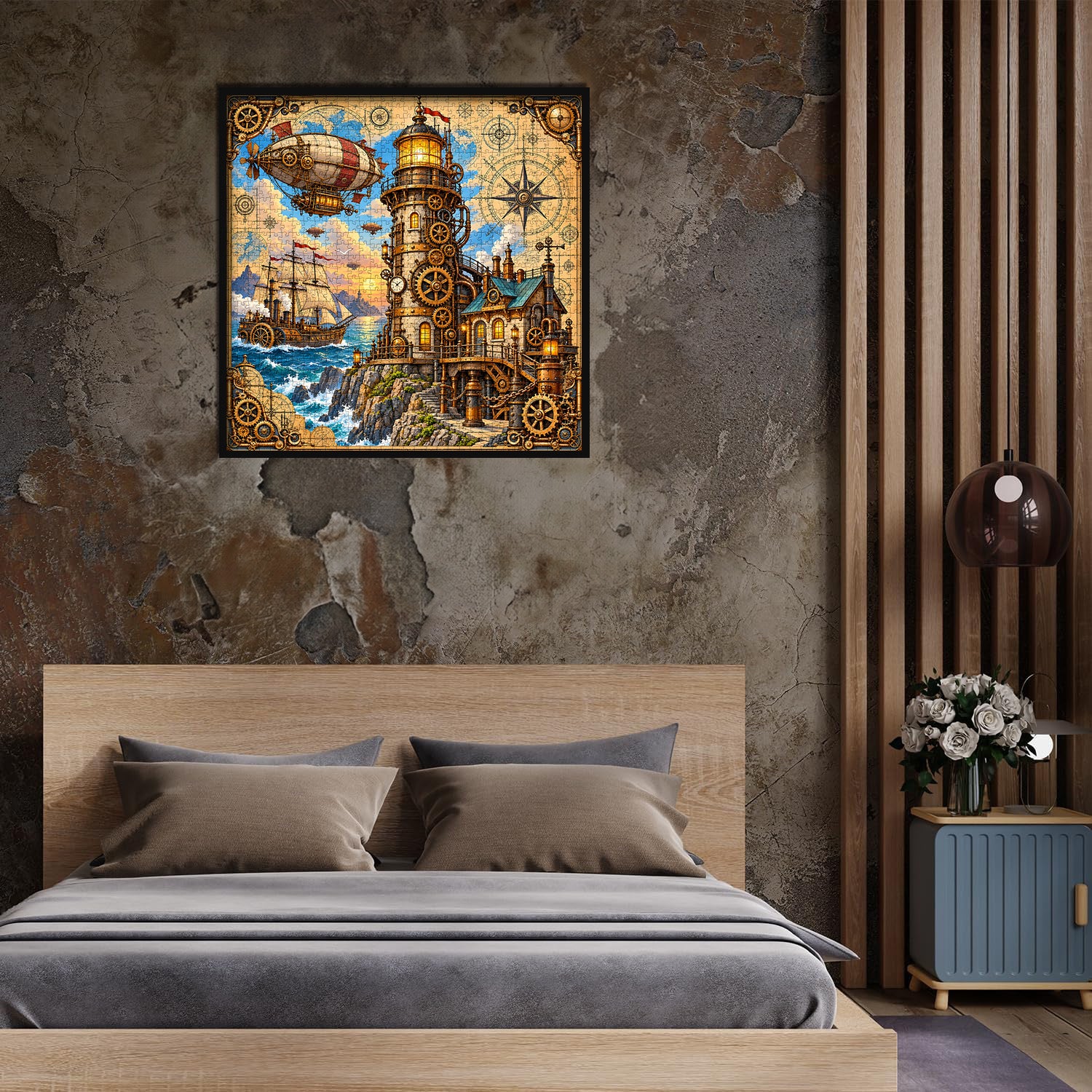 Steampunk Lighthouse Jigsaw Puzzle 1000 Pieces