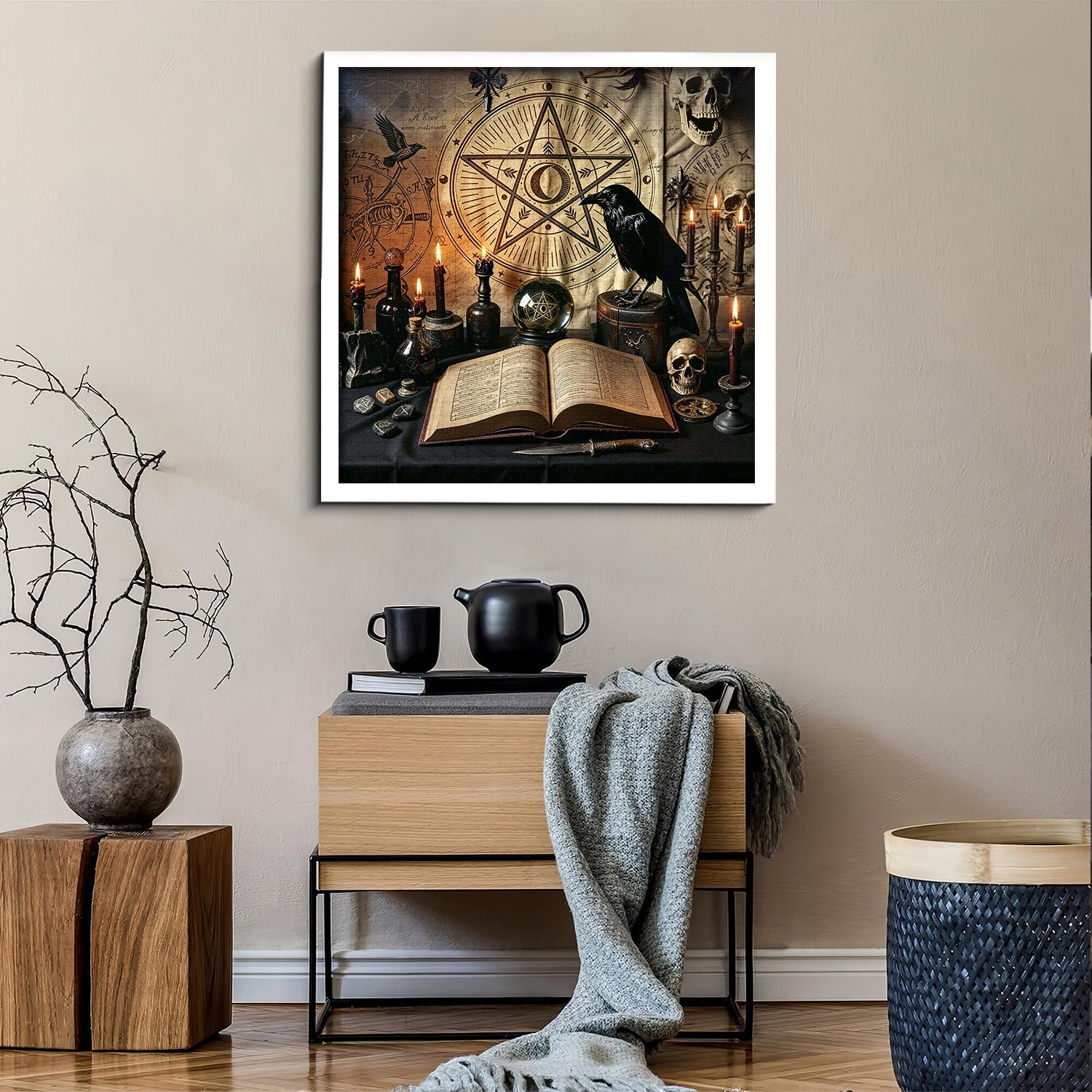 Raven Arcana Jigsaw Puzzle 1000 Pieces