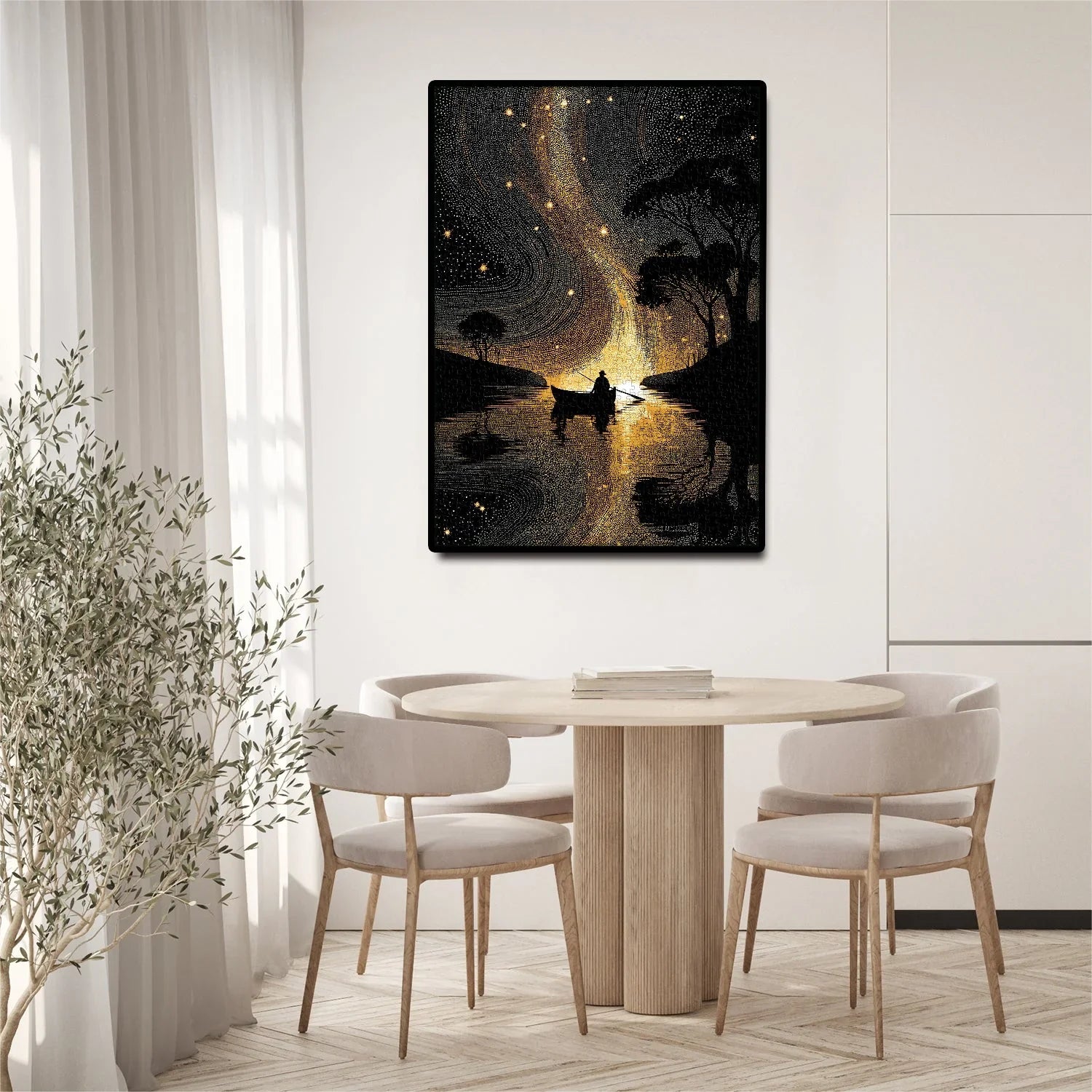 Starry Shore Night Jigsaw Puzzle 1000 Pieces