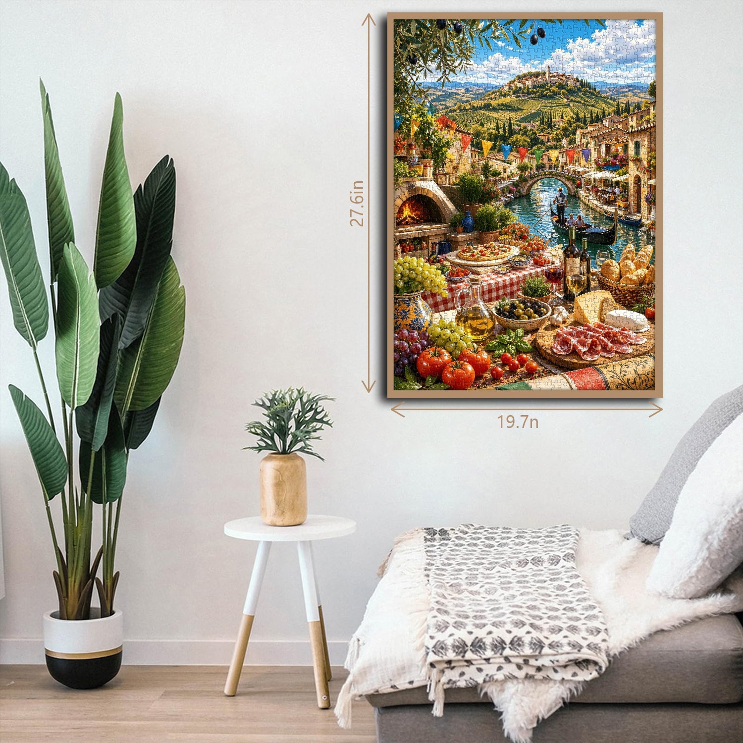 Puzzle Italiano Mountain Food Time 1000 Pezzi