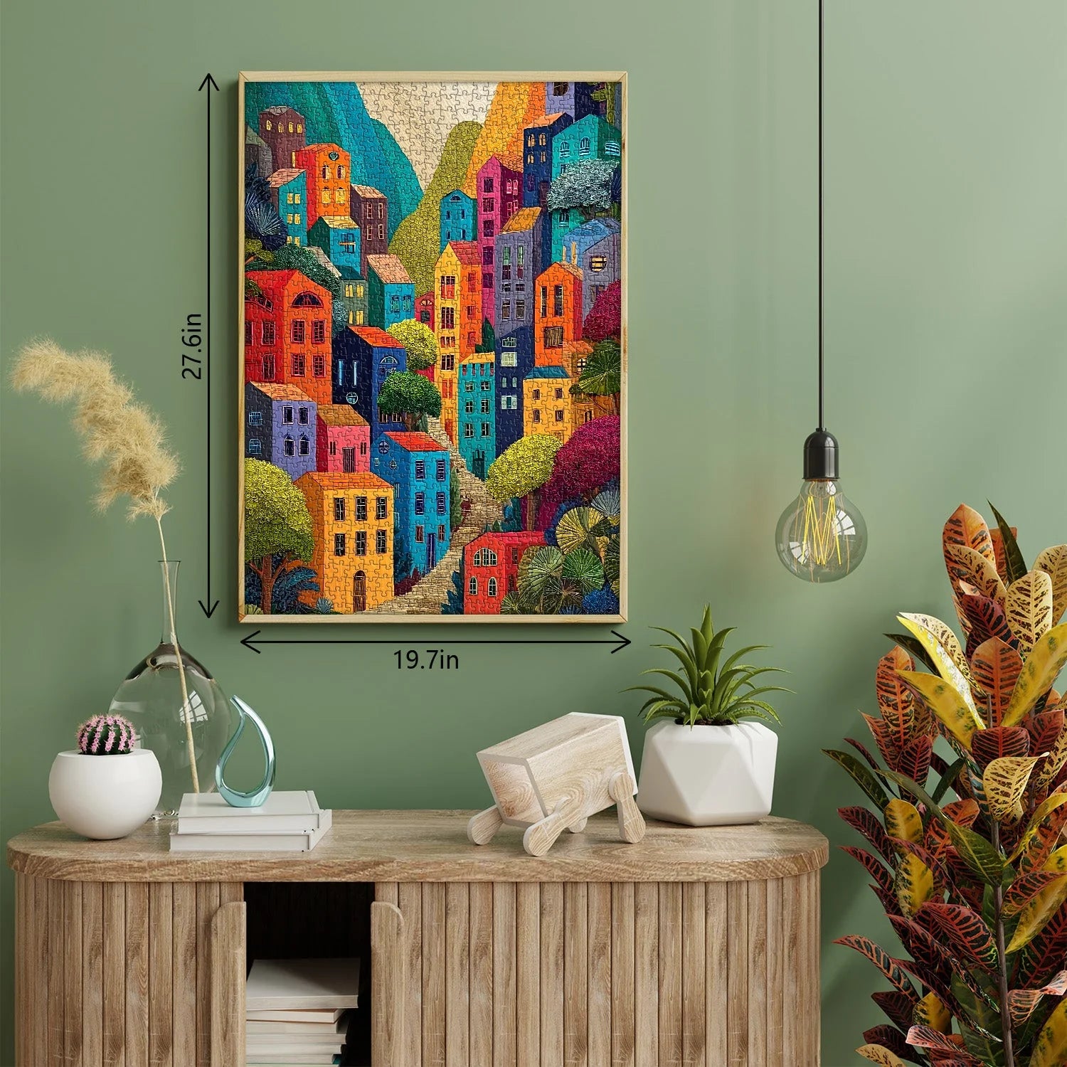 Bergpaletten-Puzzle 1000 Teile