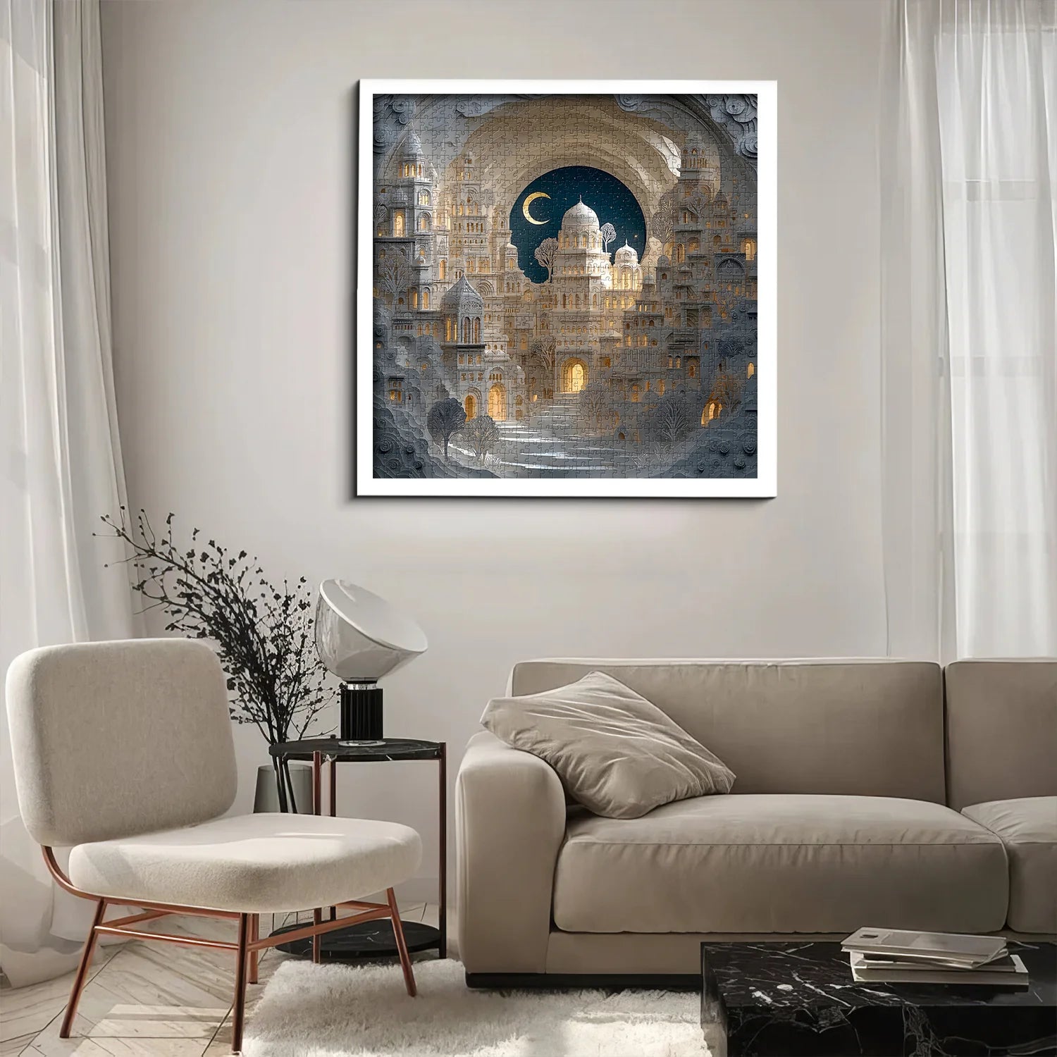 Paper di paper cittadini art puzzle 1000 pezzi