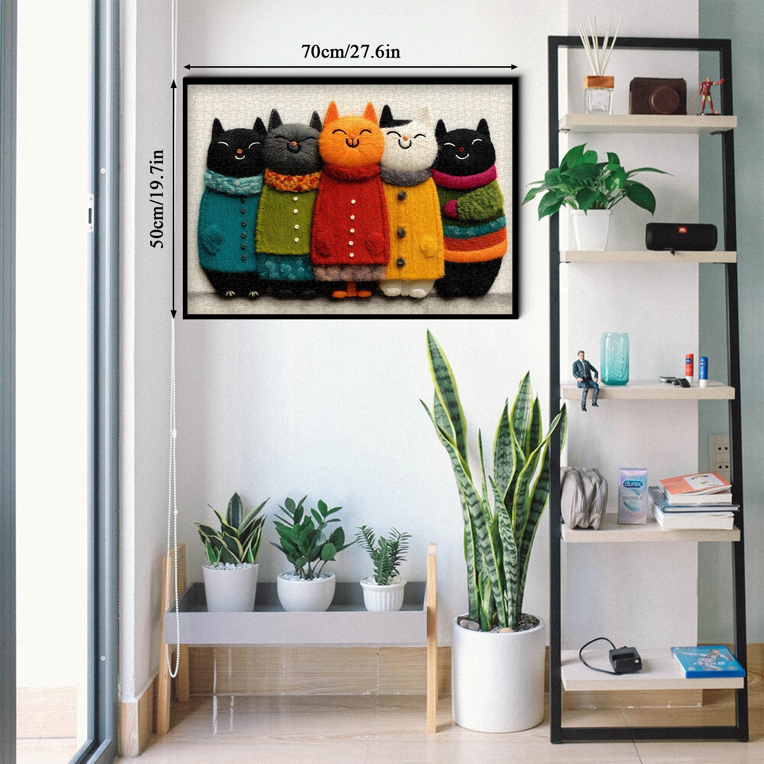 Cozy Cat Jigsaw Puzzle 1000 Pieces