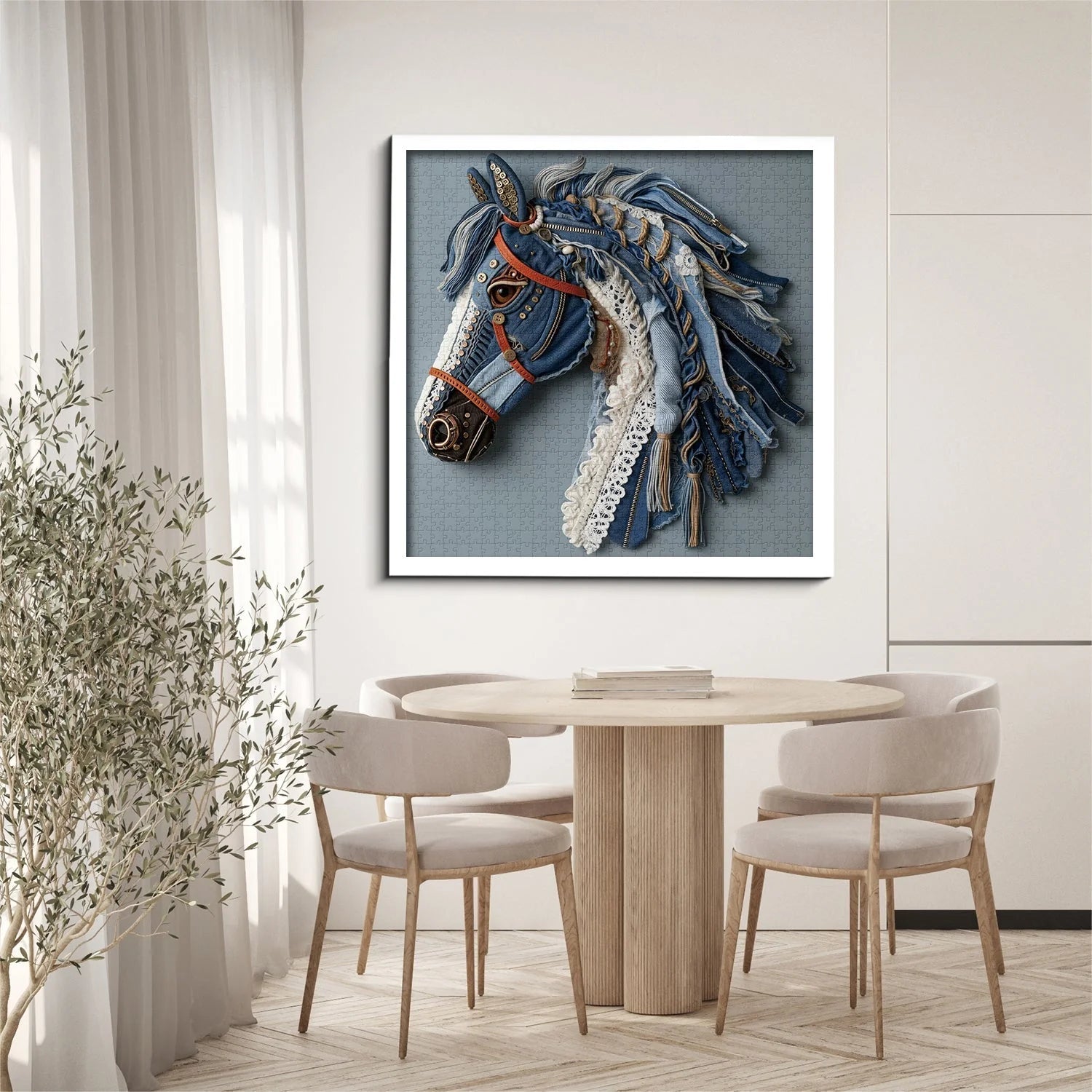 Rompecabezas de caballo vaquero de 1000 piezas