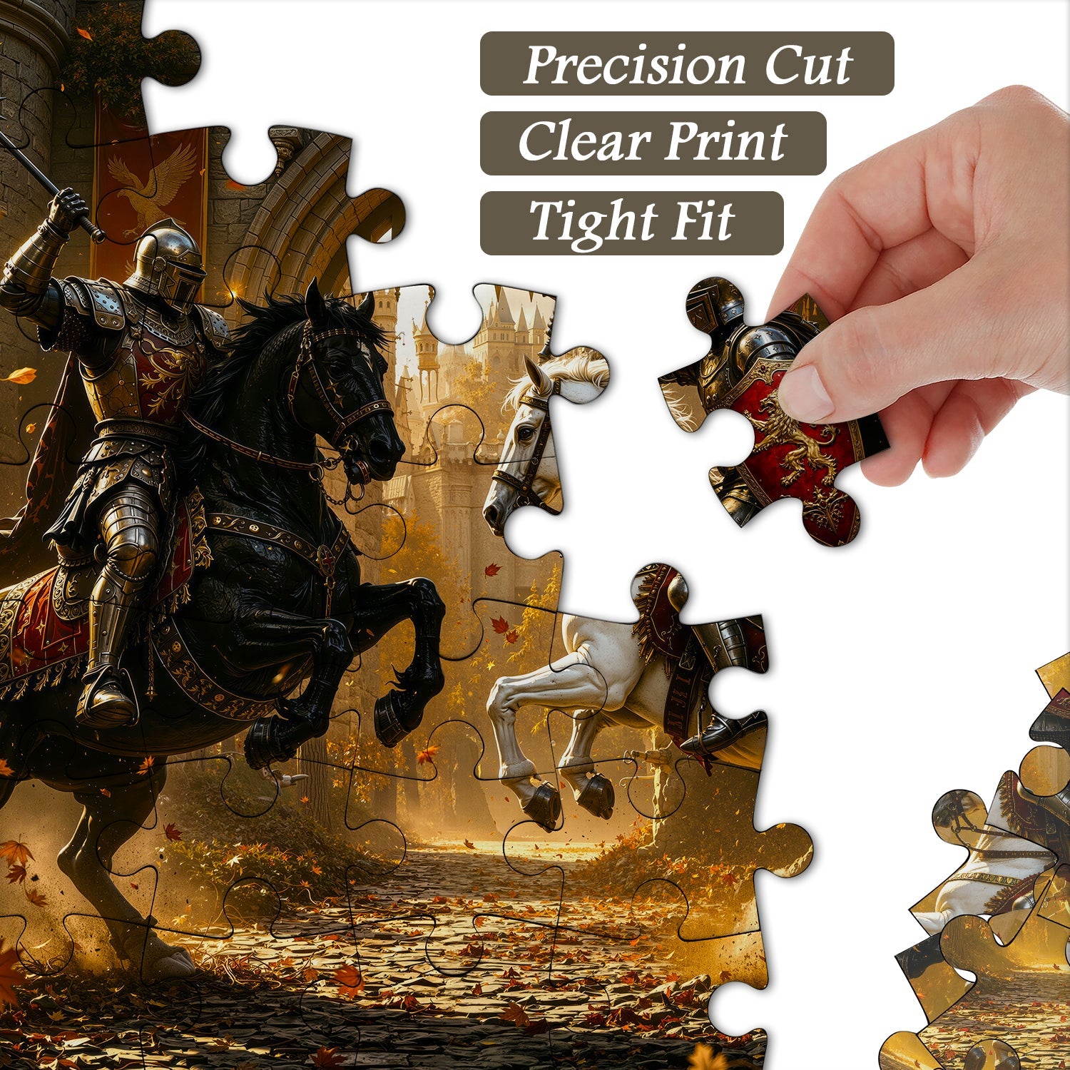 Puzzle del Duello del Castello d'Autunno da 1000 pezzi