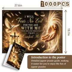 Sacred Sunset Cross Jigsaw Puzzle 1000 Pieces