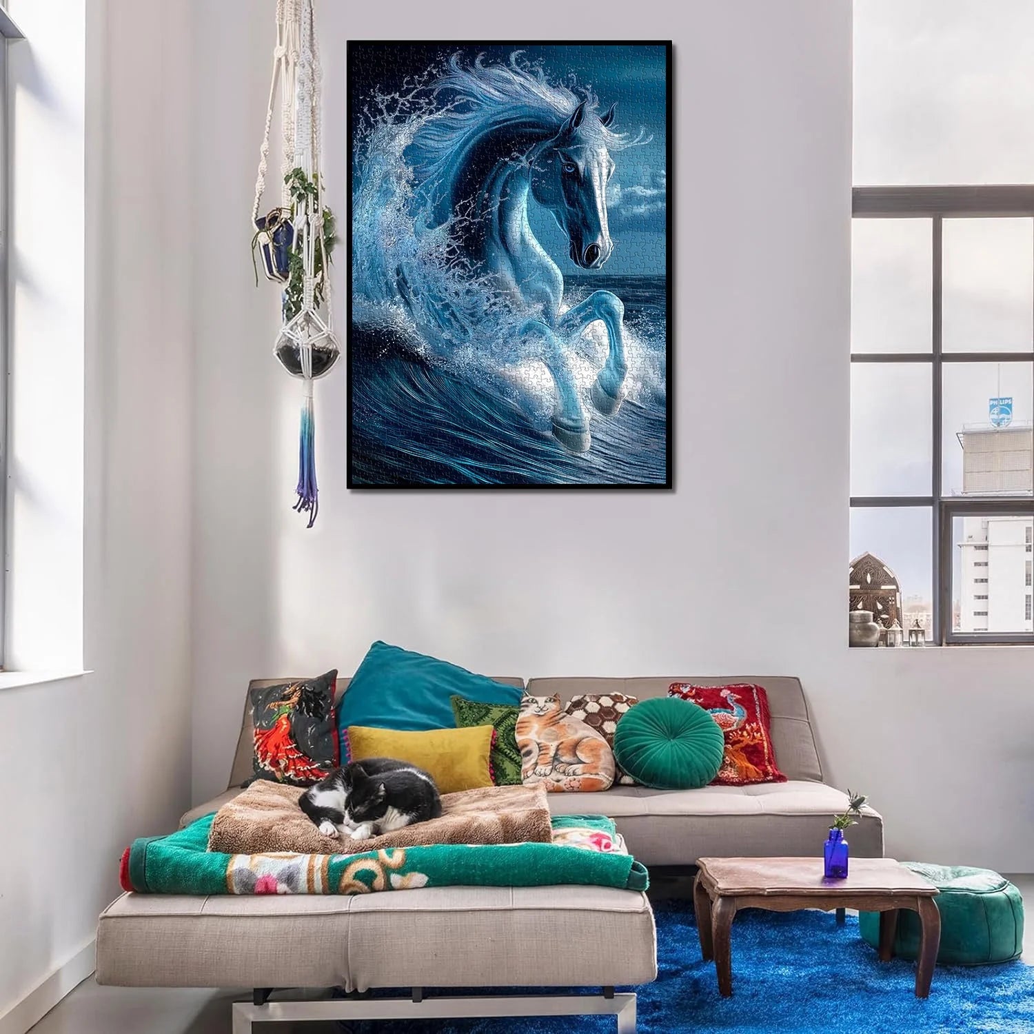 Surfendes Pferd Puzzle 1000 Teile