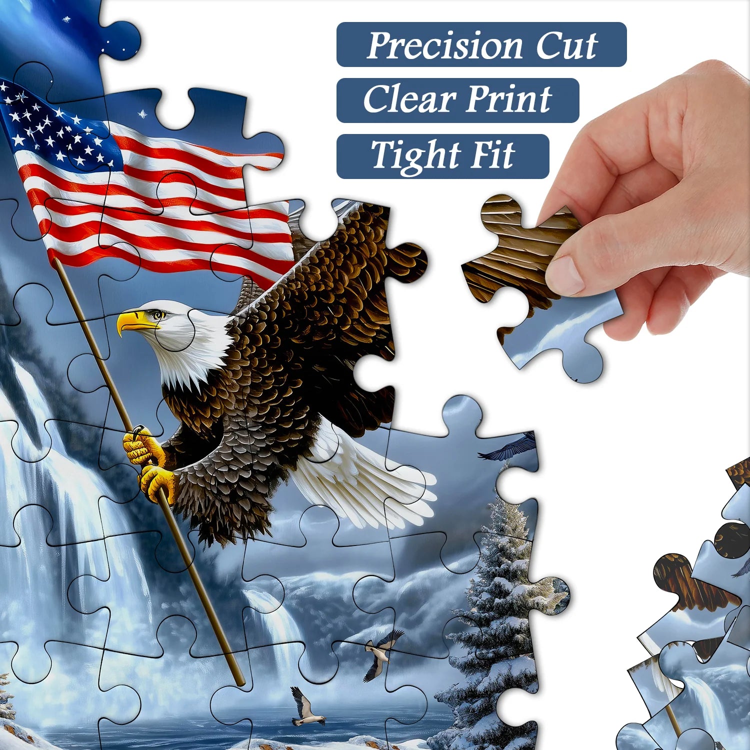 Puzzle Ailes de la Liberté 1000 pièces