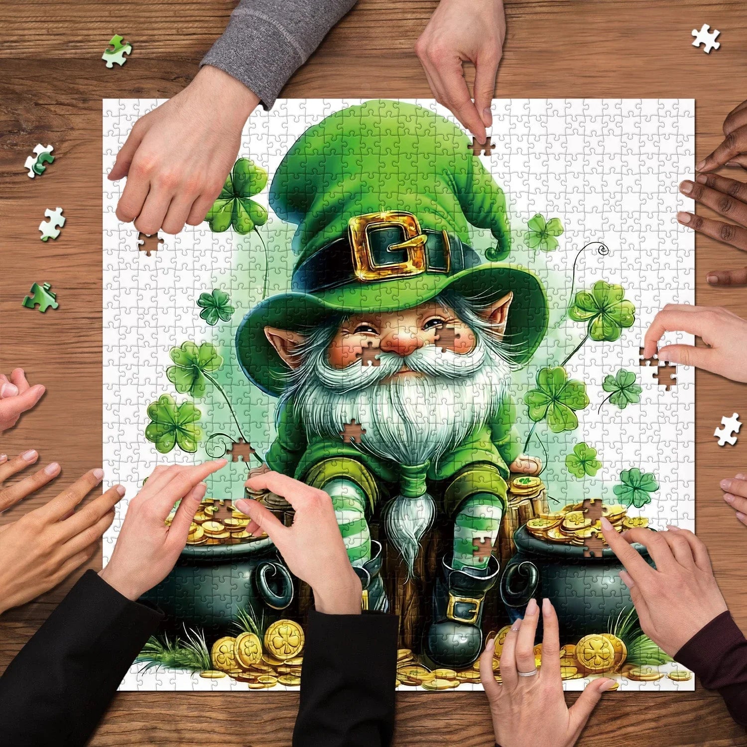 Lucky Leprechaun Jigsaw Puzzle 1000 Pieces – Tdd Toy