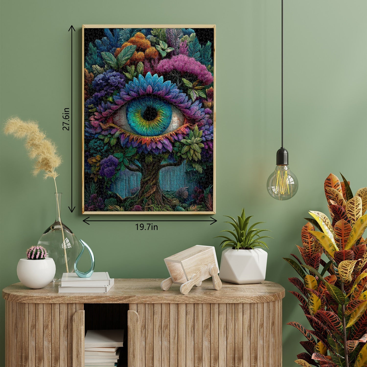 Plant Eyes Jigsaw Puzzle 1000 Pieces