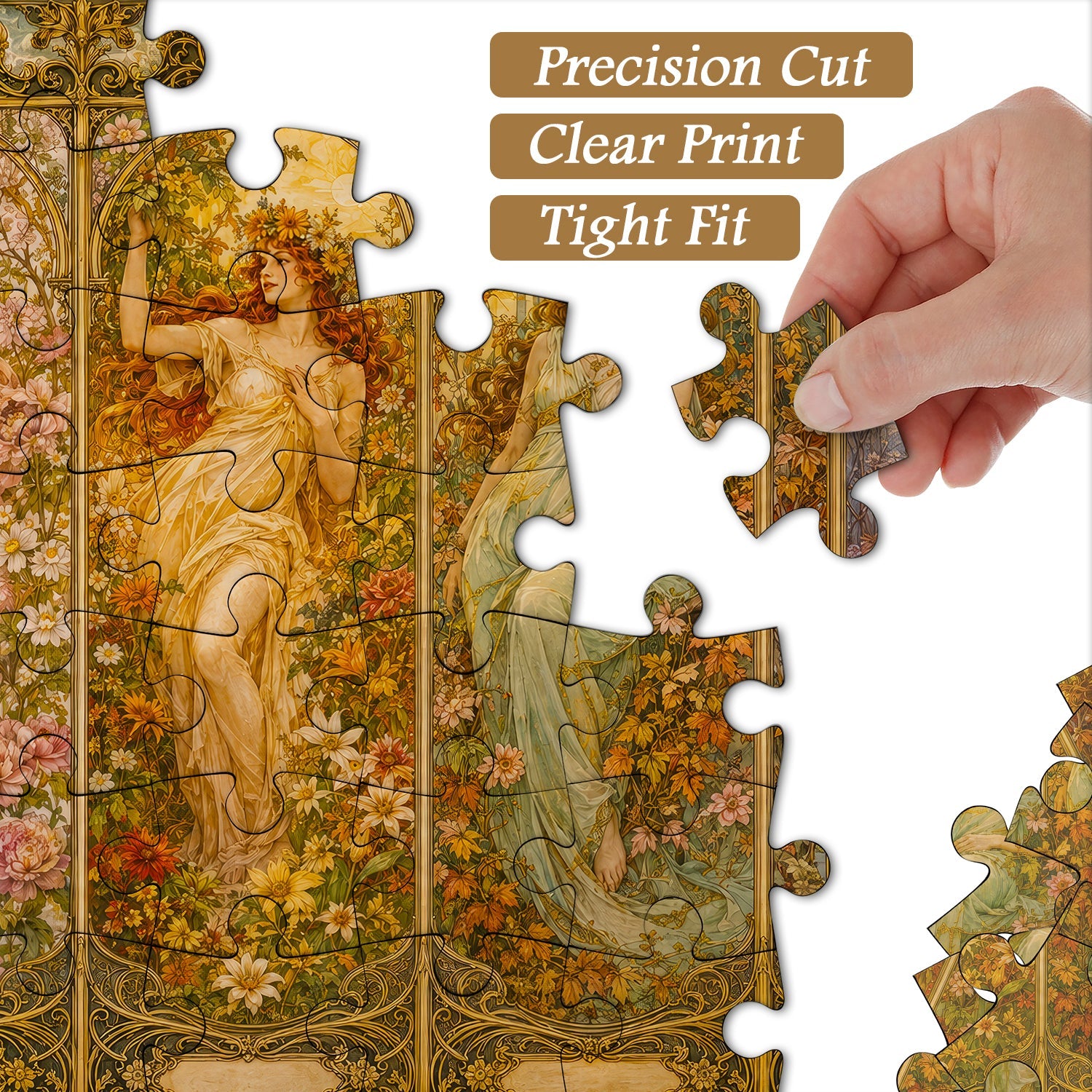 Puzzle Quattro Tempi dell'Anno 1000 Pezzi