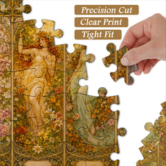 Puzzle Quattro Tempi dell'Anno 1000 Pezzi