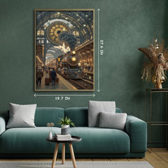 Time Train Jigsaw Puzzle 1000 Pieces