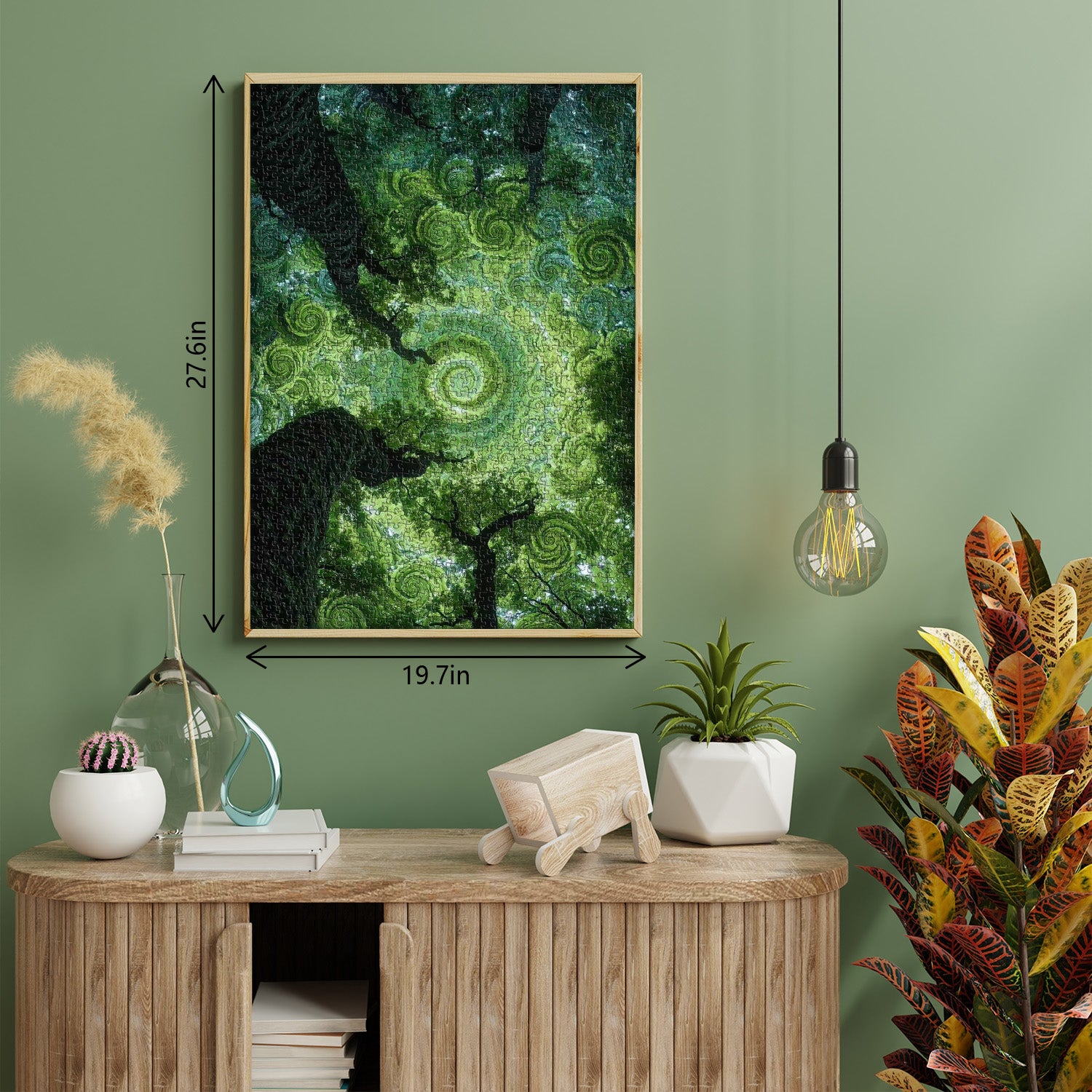 Whirlpool Forest Jigsaw Puzzle 1000 Pieces