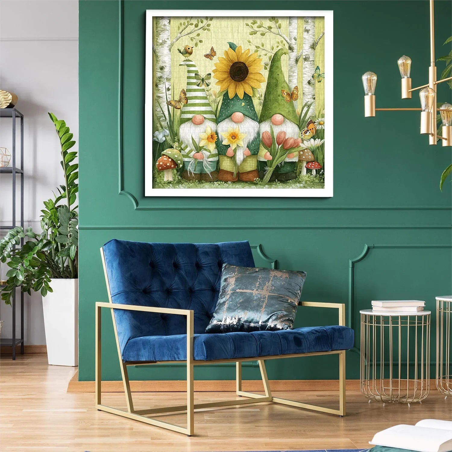 Spring Gnomes Jigsaw Puzzle 1000 Piece