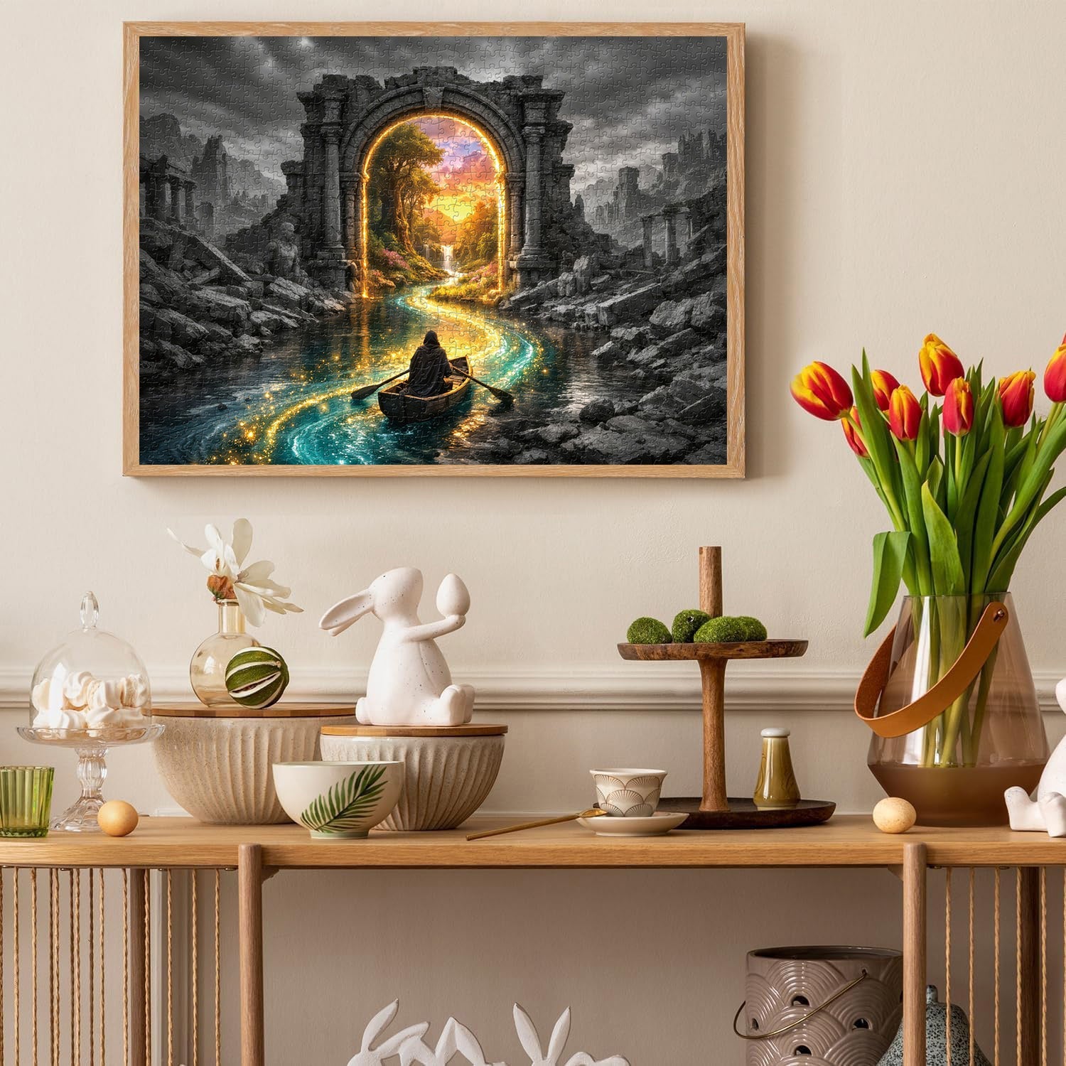 Gate of Ruins Jigsaw Puzzle 1000 Pieces