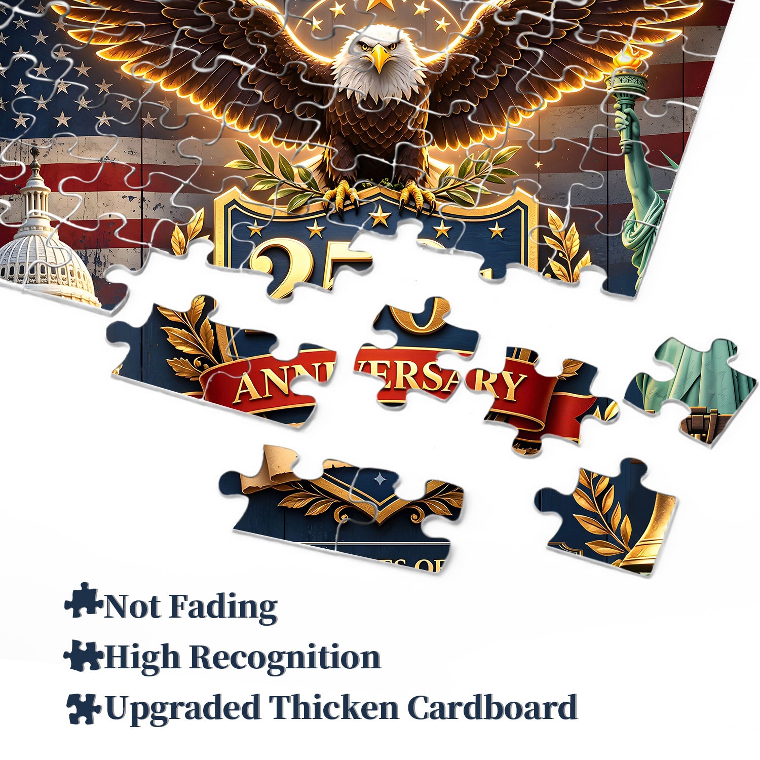 American 250th Anniversary Jigsaw Puzzle 1000 Pieces