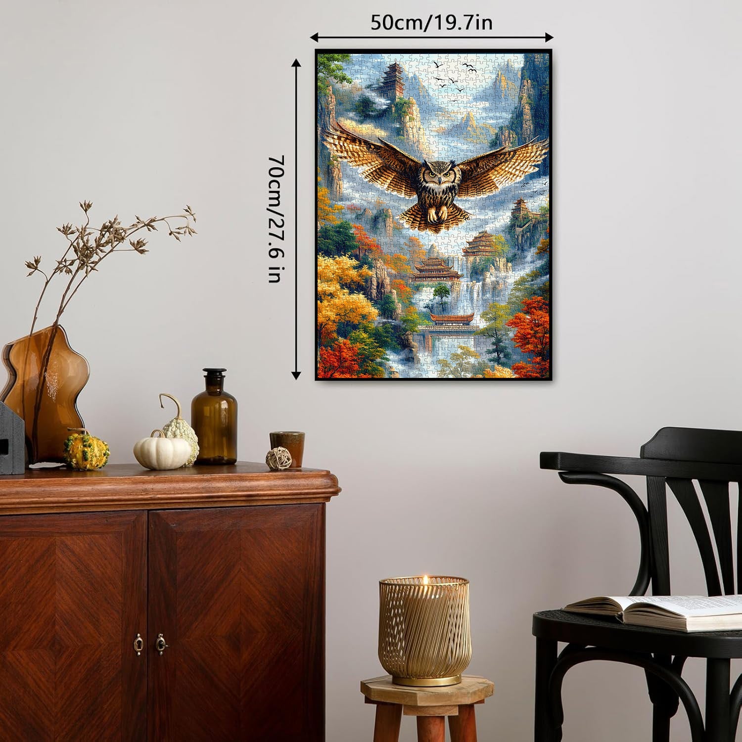 Mountain Owl Jigsaw Puzzle 1000 Pieces