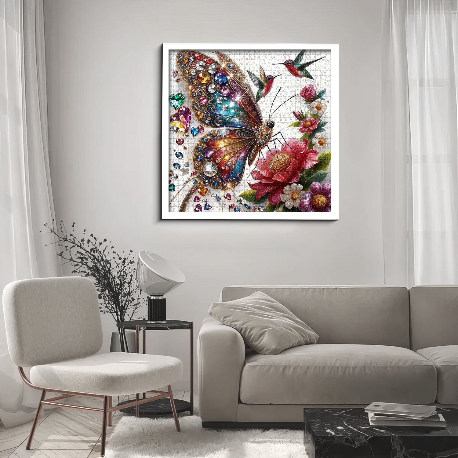 Jewelwing Symphony Jigsaw Puzzle 1000 Pieces
