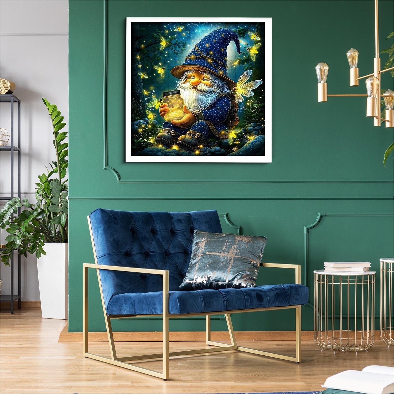 Woodland Gnome’s Glow Jigsaw Puzzle 1000 Pieces