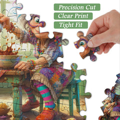 The Naughty Grandma Jigsaw Puzzle 1000 Pieces