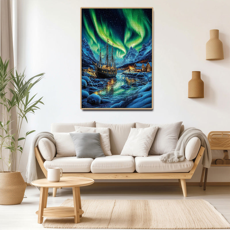 Aurora Realm Jigsaw Puzzle 1000 Pieces
