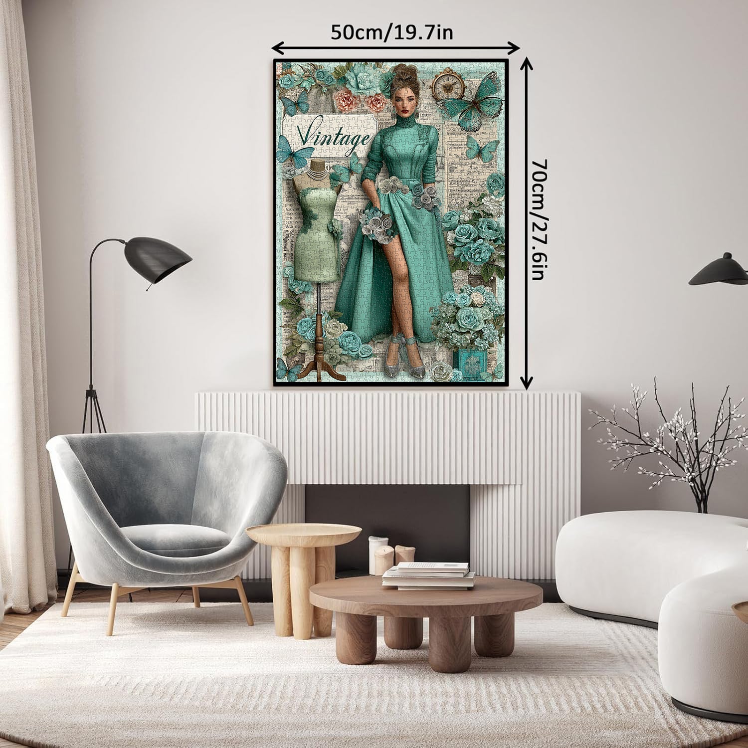 Vintage Elegance Jigsaw Puzzle 1000 Pieces