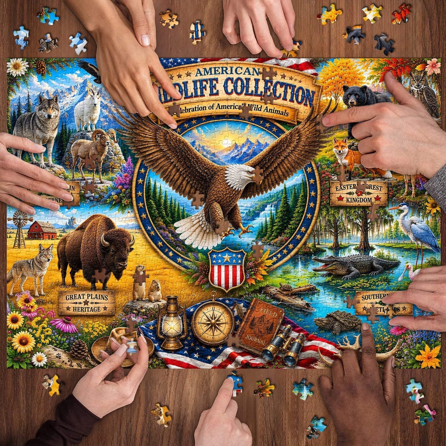 Wilderness Collection Puzzle 1000 Teile