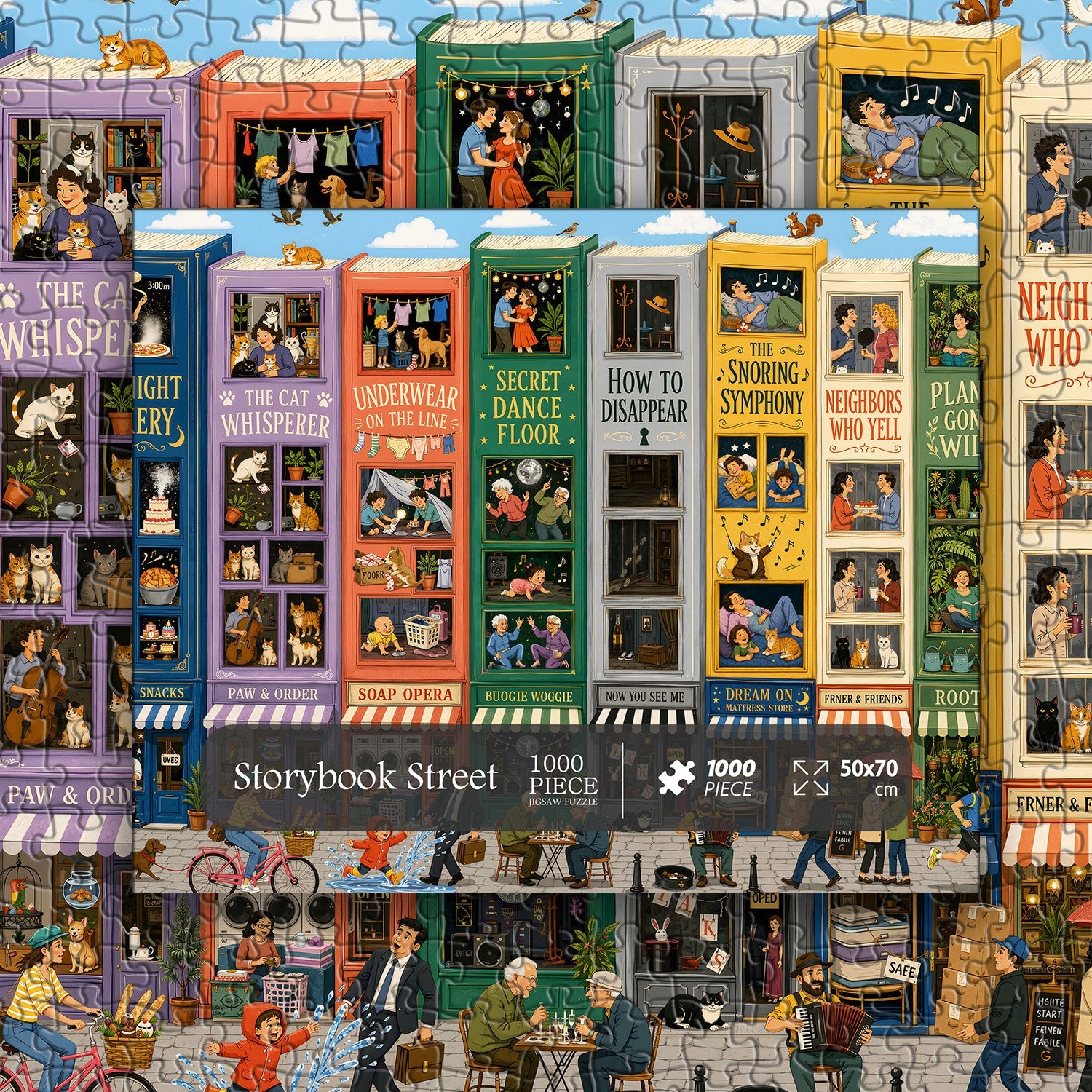 Puzzle di Storybook Street 1000 pezzi