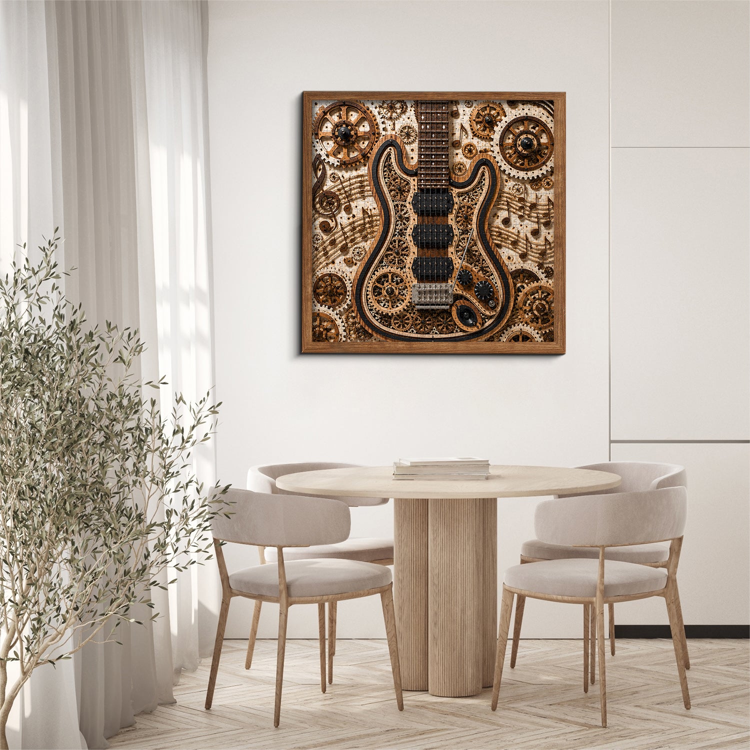 Puzzle per chitarra Steampunk da 1000 pezzi